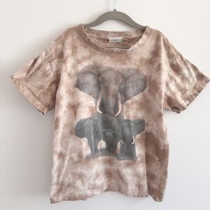 Rock Eagle Vintage Tie Dye Animal Print t-shirt size 10-12 years